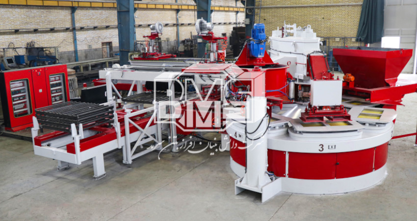 مشخصات قطعات مصرفی دستگاه خط تولید موزاییک 6 ایستگاه PM650